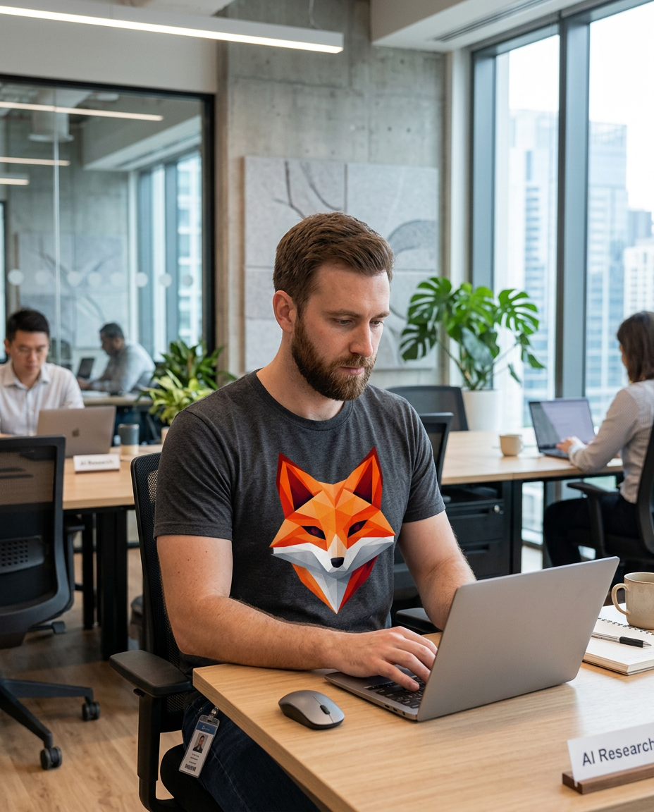 Fox Fix AI team member at work